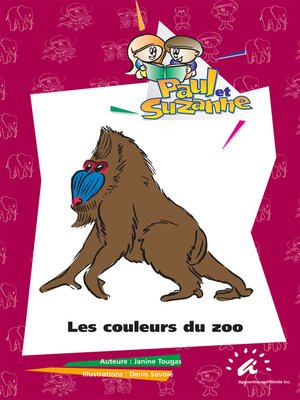 cover image of Les couleurs du zoo